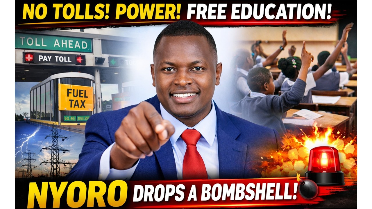 NYORO: STOP OVER-TAXING KENYANS! POWER, ROADS & FREE EDUCATION