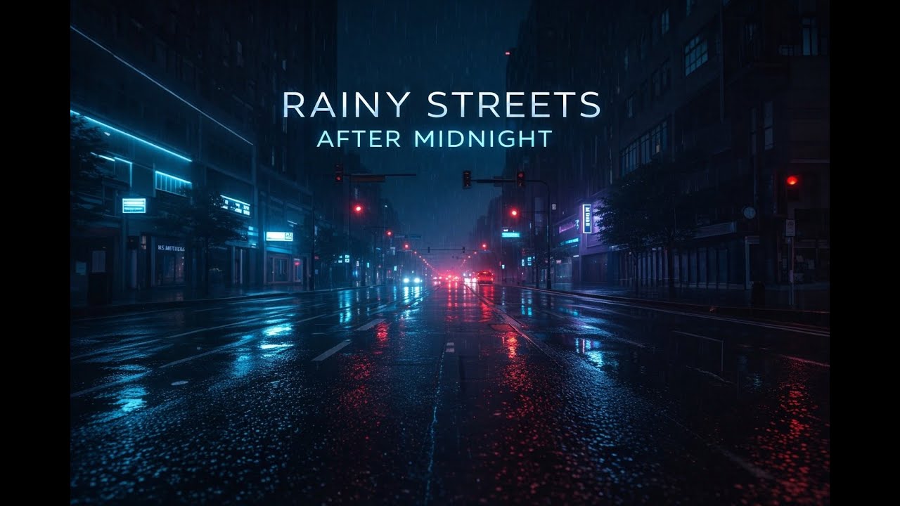 Rainy Streets After Midnight – Chill R&B City Flow