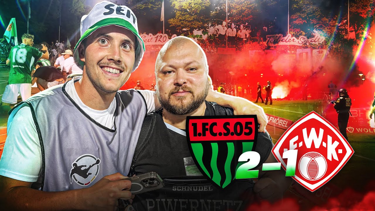 PYRO-CHAOS IM MAINFRANKENDERBY🧨 1. FC Schweinfurt 05 vs Würzburger Kickers Stadionvlog