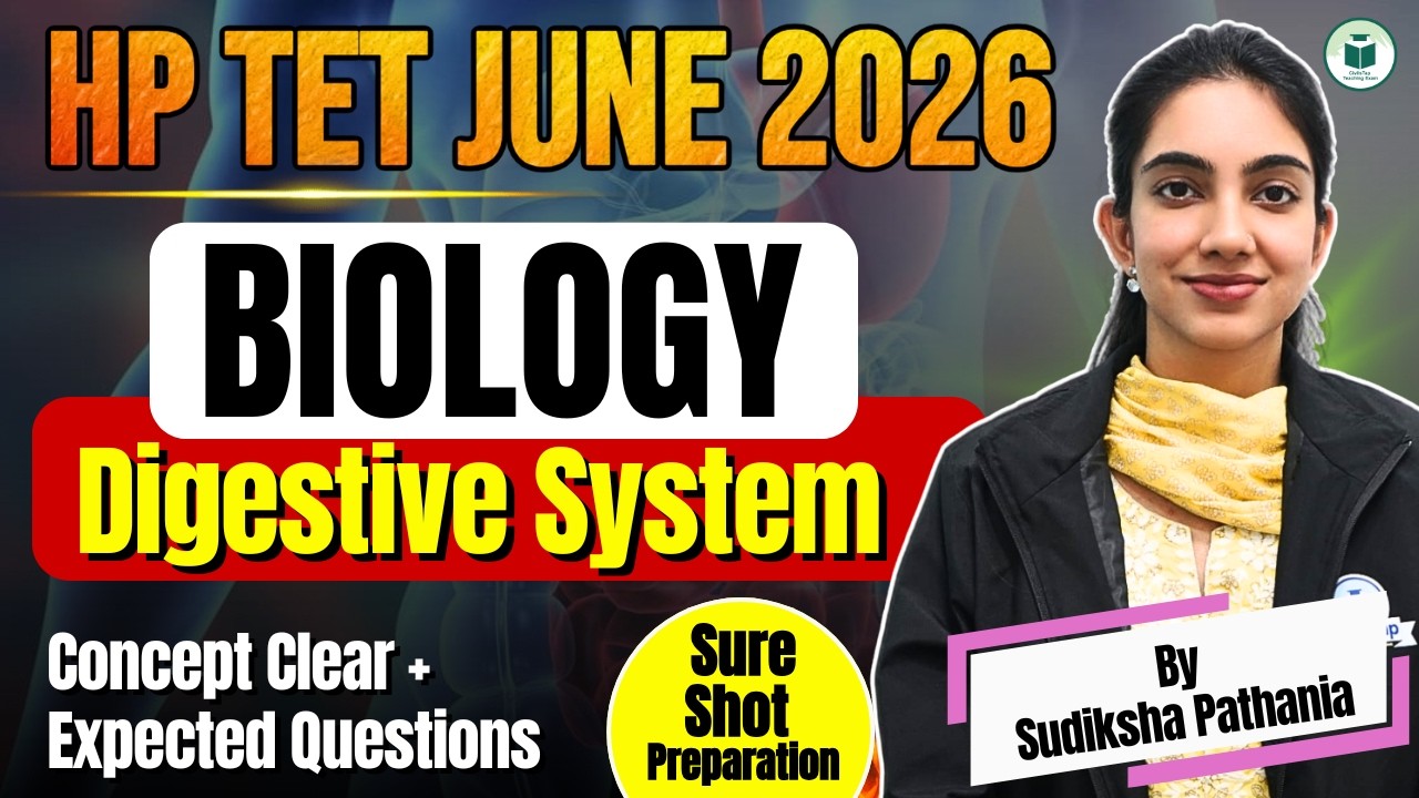 HP TET Medical Biology 2026 | Digestive System | Most Important Questions| Civilstap