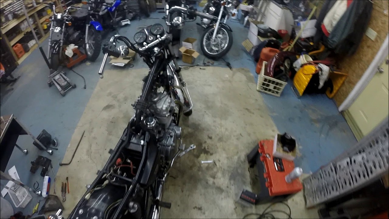 1980 Kawasaki KZ LTD440 rebuild - final day