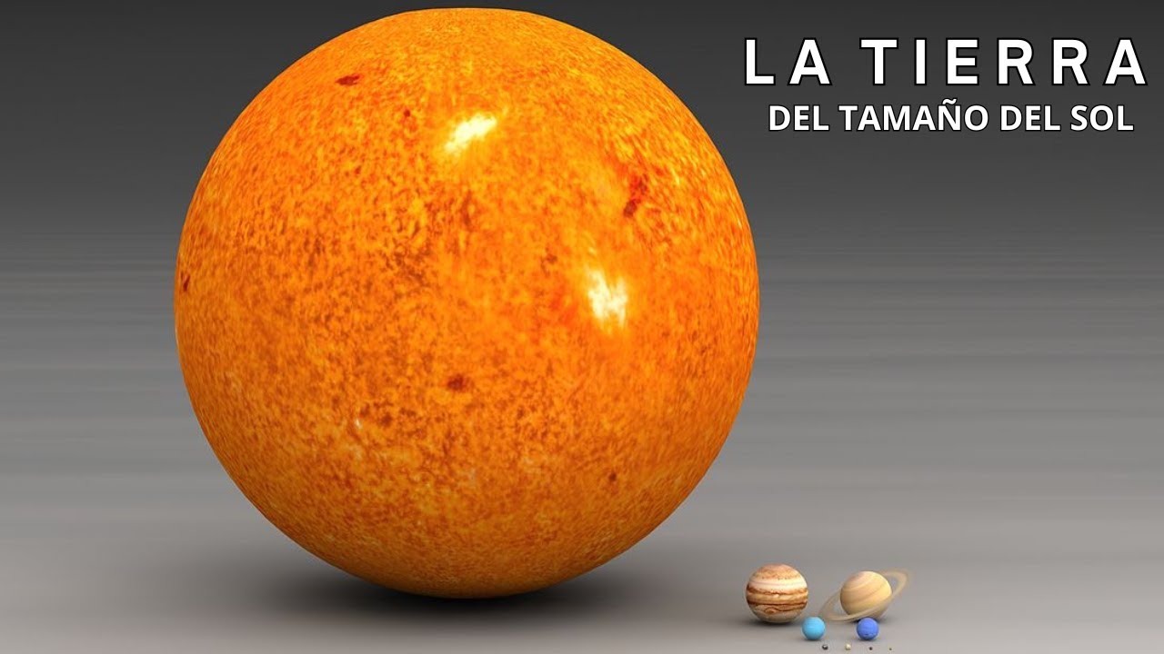 &iquest;Y Si la Tierra Tuviera el Tama&ntilde;o del Sol? &iexcl;El Mundo Cambiar&iacute;a As&iacute;!