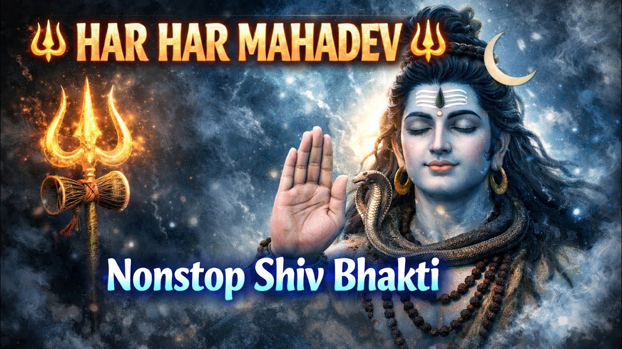 Mahadev Bhakti Nonstop 2026 🔱 | Har Har Mahadev | Bholenath Bhajan |