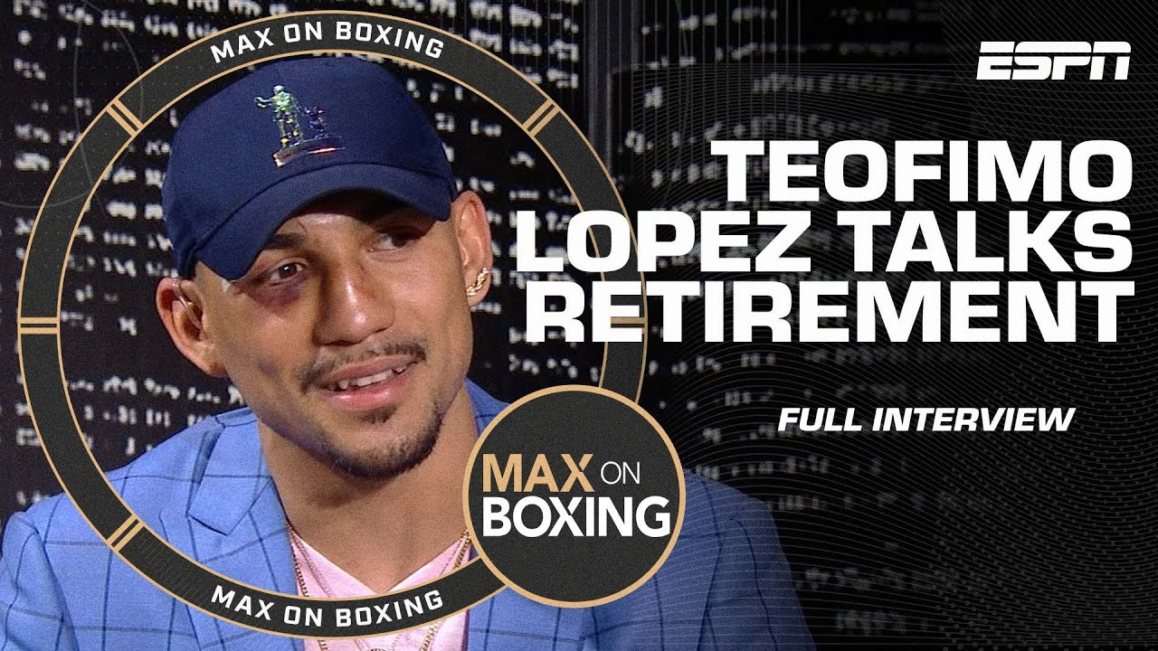 Teofimo Lopez explains why he’s retiring after beating Josh Taylor [FULL INTERVIEW] | Max on Boxing