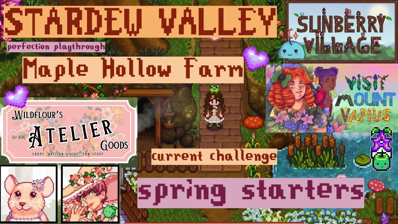 💚03| Visiting Vapius! | Stardew Valley 1.6 Modded Playthrough| WAG, Sunberry & Visit Mt Vapius💚
