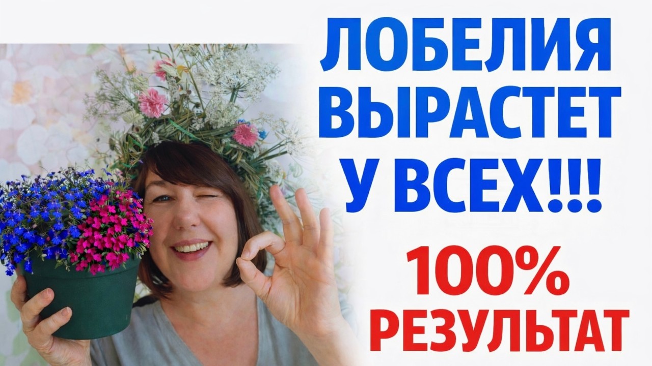 ПОСЕВ ЛОБЕЛИИ БЕЗ ПИКИРОВКИ. ВСЕ ПОДКОРМКИ НА РАССАДНОМ ПЕРИОДЕ.