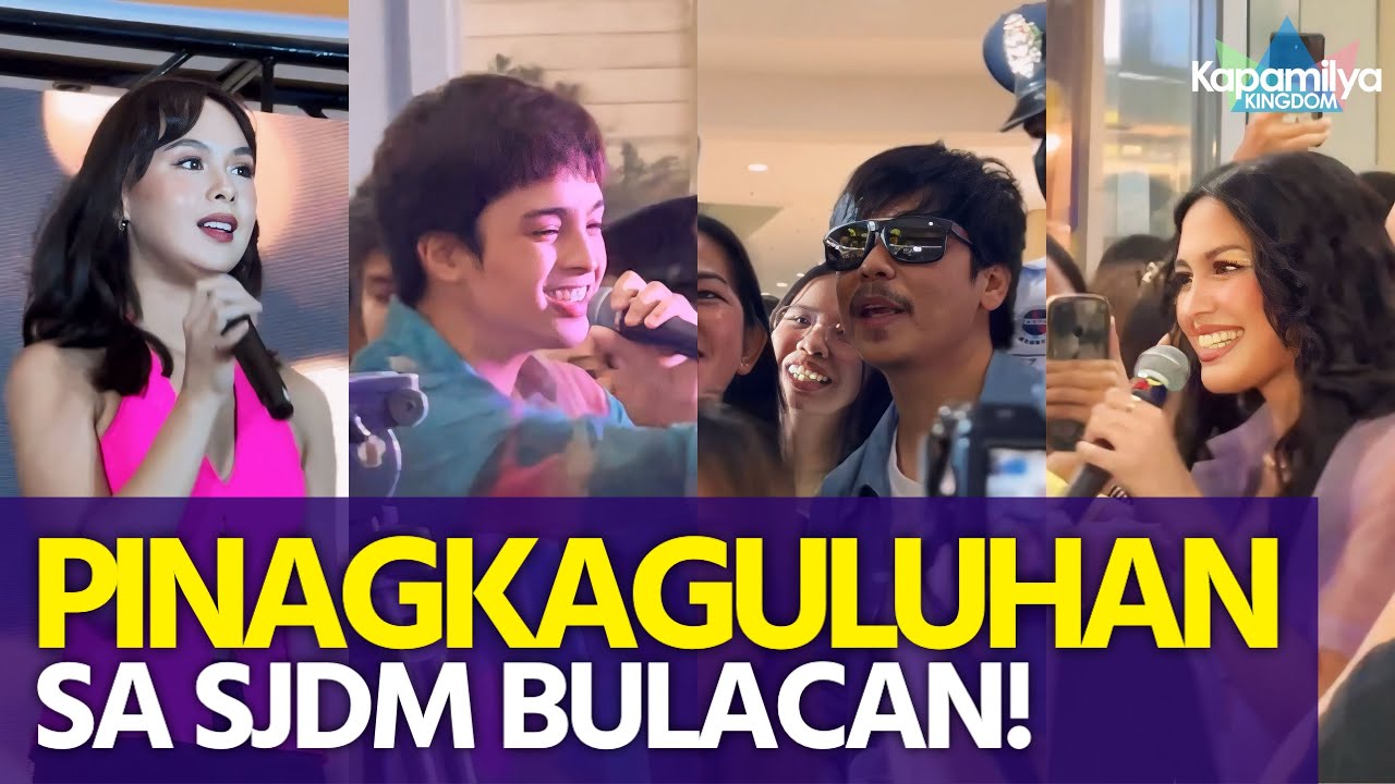 Kaila at KD Estrada, Empoy Marquez, at Jane Oineza, pinagkaguluhan s kanilang mall show sa Bulacan