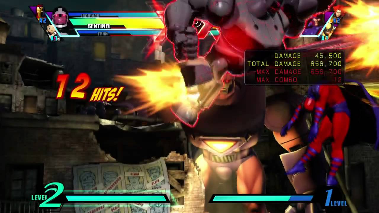 UMVC3 Sentinel Combos
