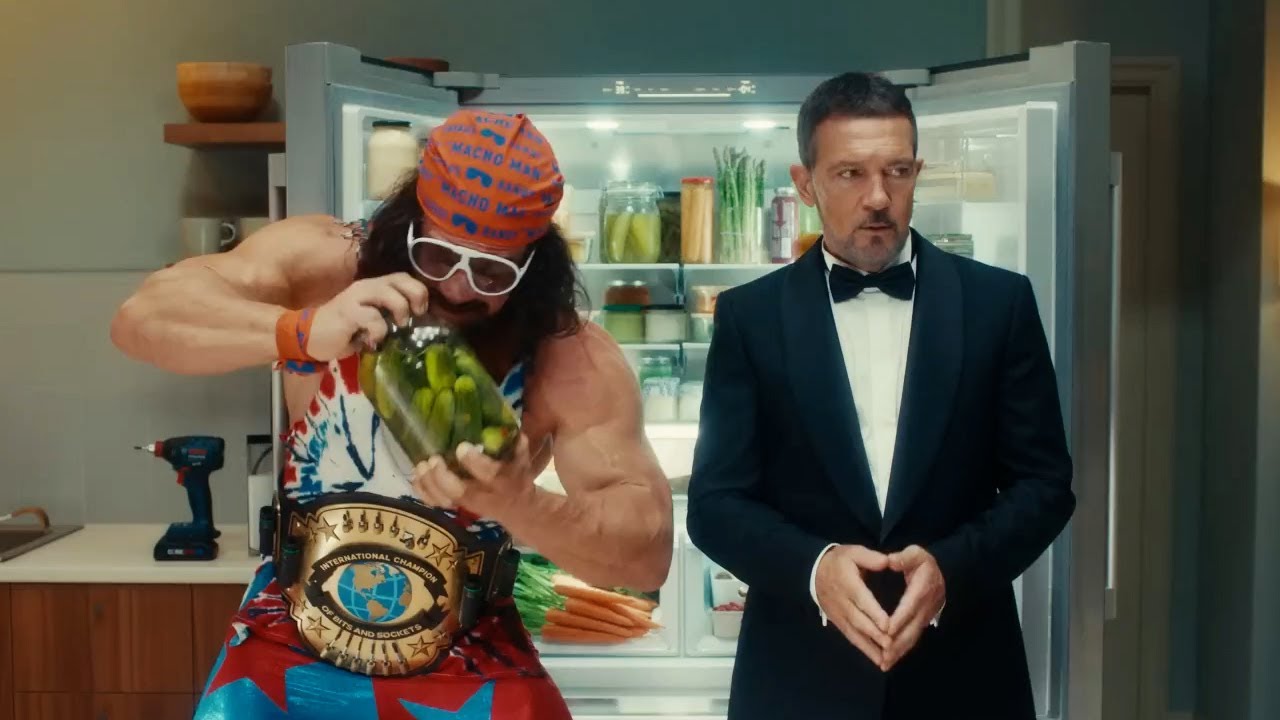 Bosch Antonio Banderas Super Bowl Commercial 2025 Teaser - Randy Savage