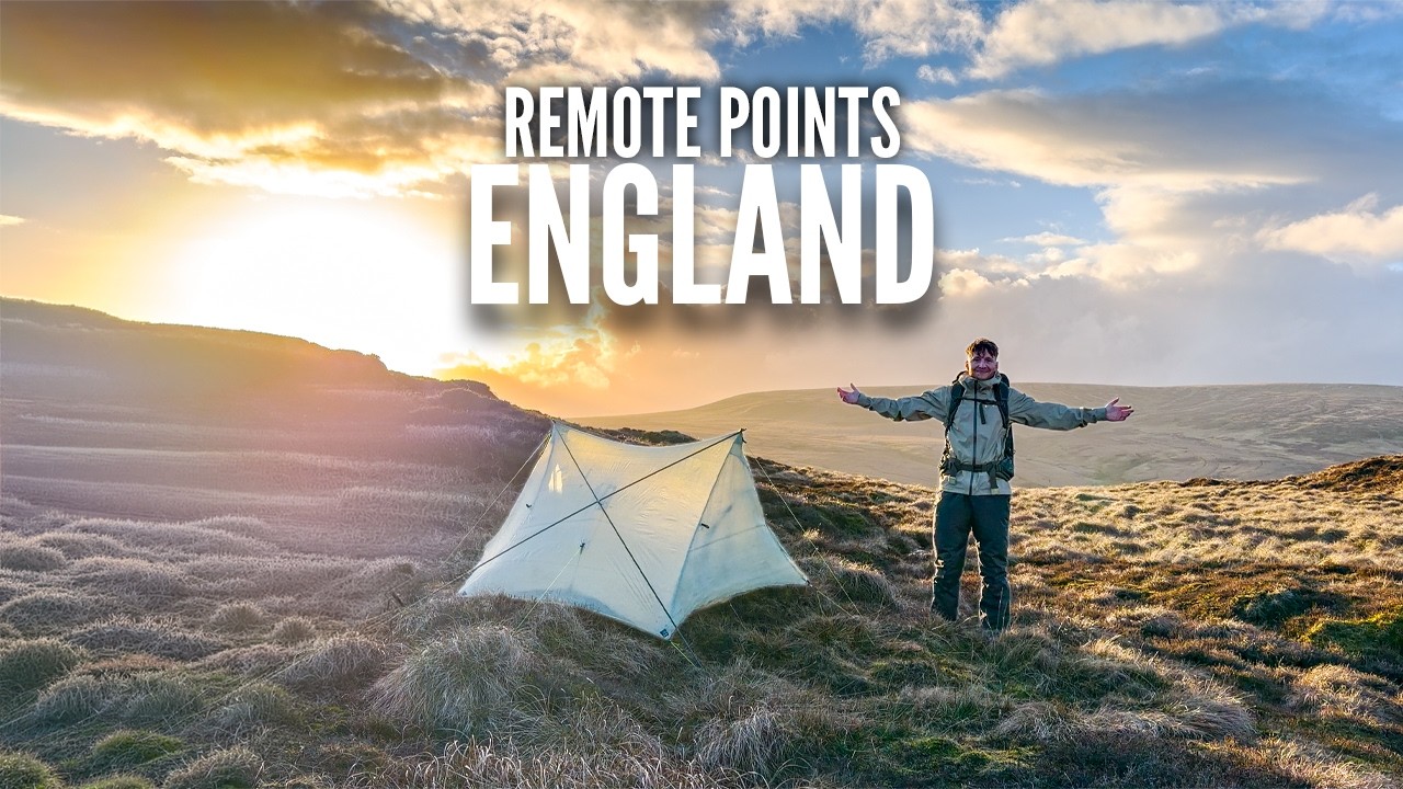 Hiking to the most remote point in England
