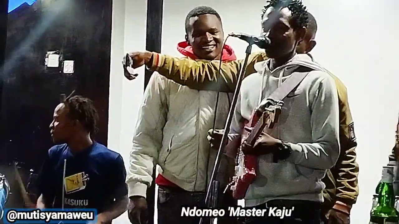Ndomeo 'Master Kaju' live on stage at Thwake Resort 🔥🔥