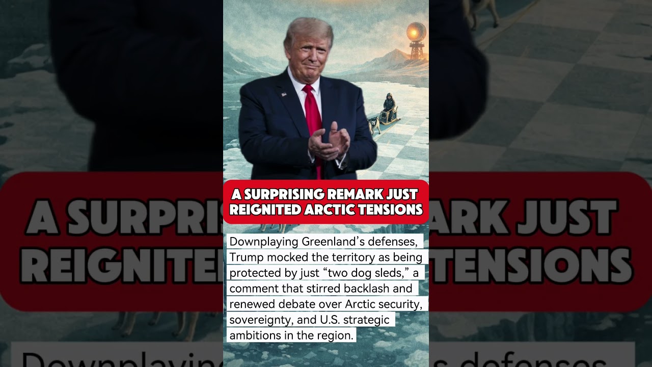 Trump Mocks Greenland’s Defenses, Sparks New Arctic Tensions 