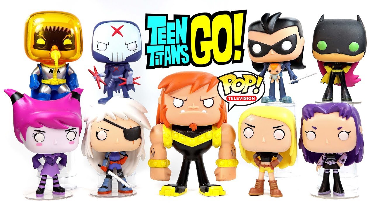 Teen Titans Go! Villains Gallery w/ Robin as Red X and Interplanetary Batman Funko Pop Unboxing