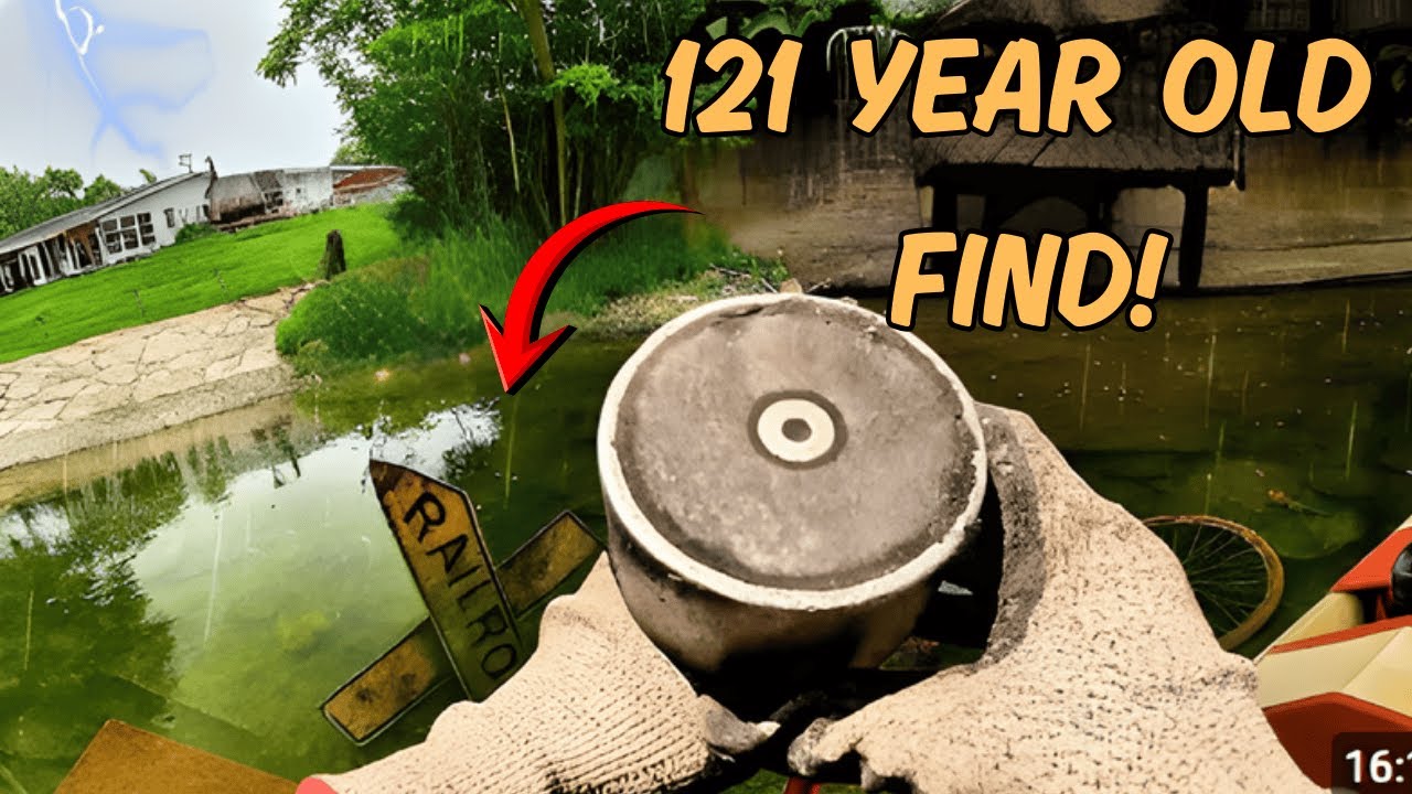 This Remote Creek Hasn&rsquo;t Been Touched Since 1904! (Magnet Fishing)