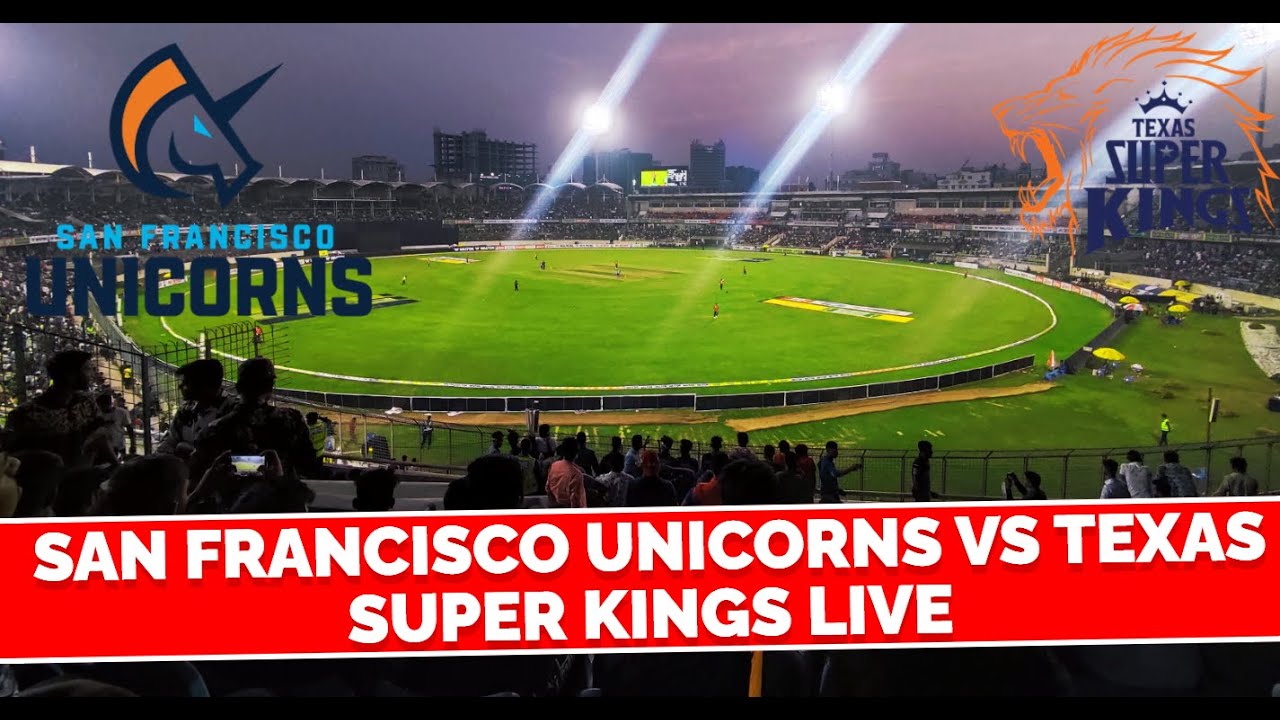 San Francisco Unicorns vs Texas Super Kings, 7th Match | TSK VS SFU 7th t20 Live Score MLC 2024