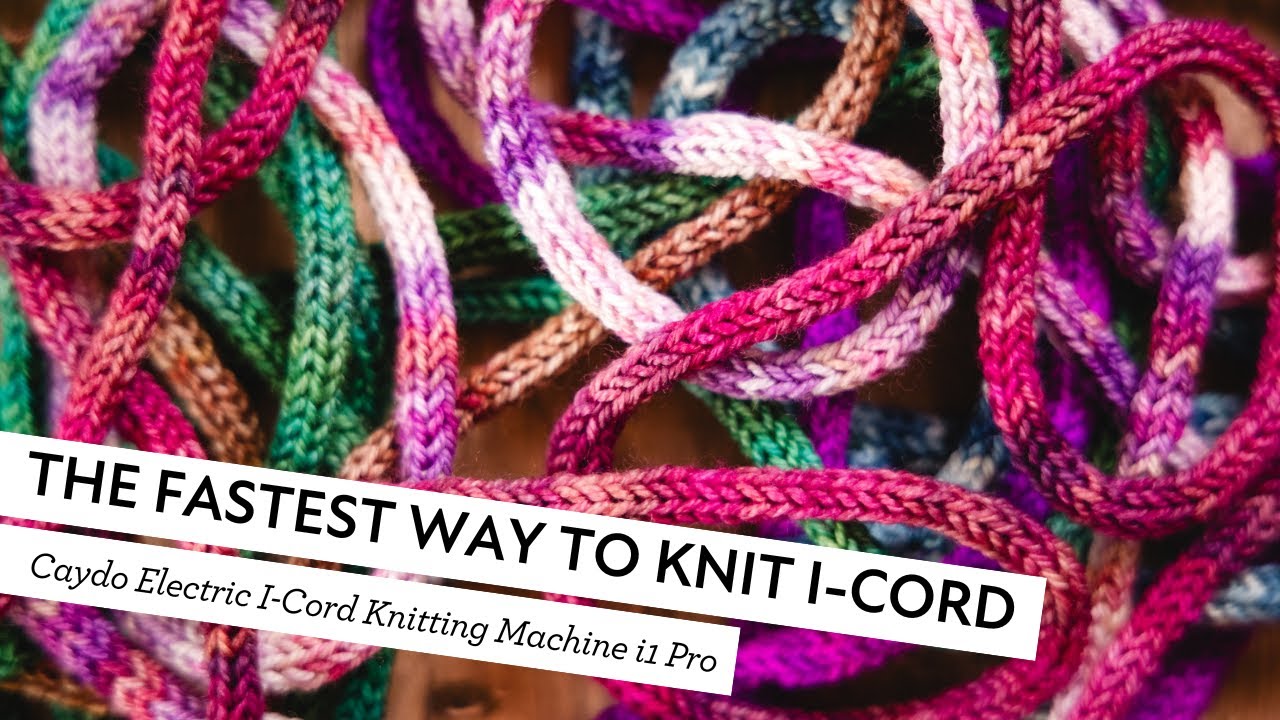 Совершенно новая электрическая вязальная машина Caydo Electric i-Cord Knitting Tricotin Machine i...