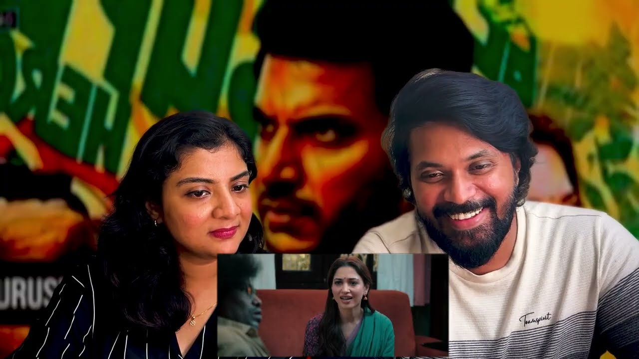 Vishal is BACK! 🔥 Purushan Title Promo Reaction by Me & Wife | Most Unexpected Promo!
