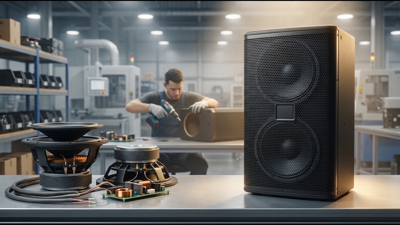 Inside The JBL Factory: Making The KP6012 Karaoke Speaker