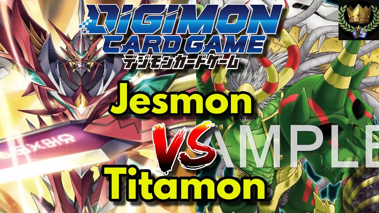 Jesmon VS Titamon #digimon #digimontcg #bandai