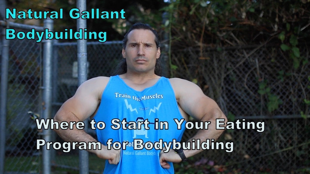 How to Eat for Natural Bodybuilding Results?