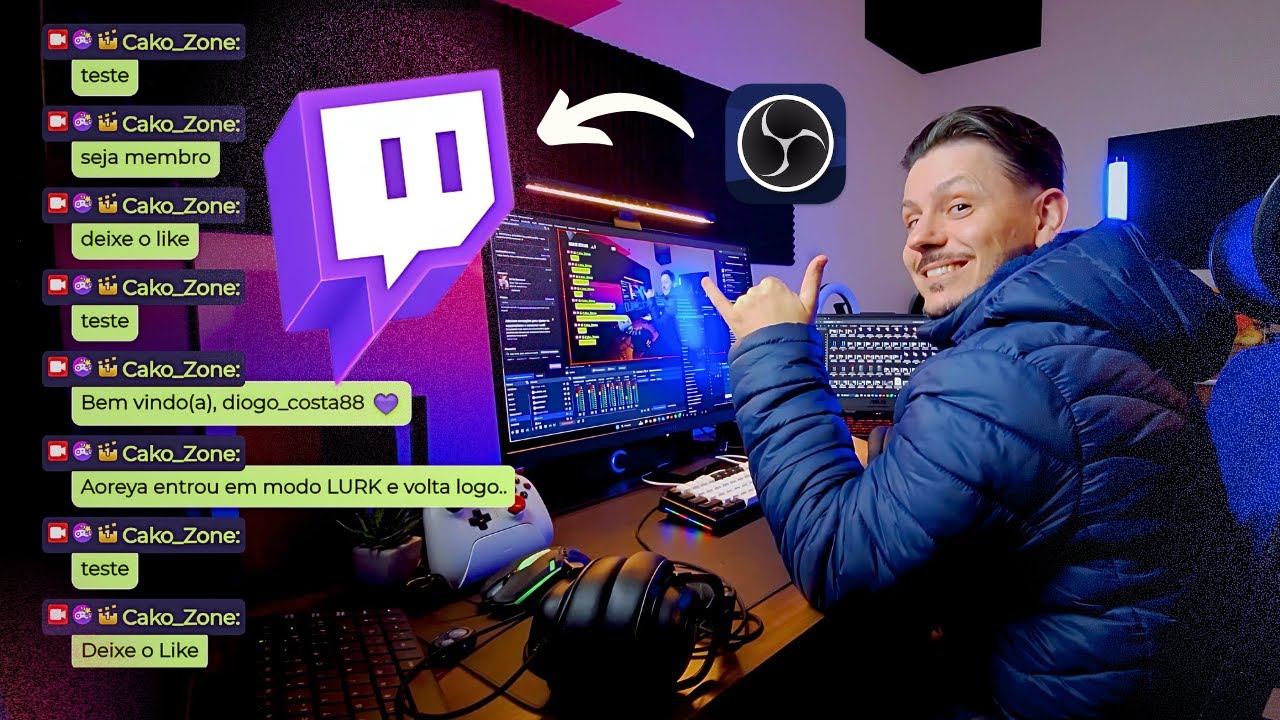 Como Configurar Sua Primeira Live na Twitch (Tutorial 2025/2026)