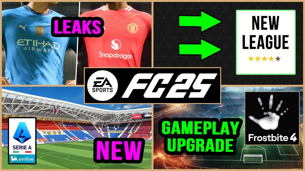 EA FC 25 NEWS | NEW CONFIRMED Licenses, Leagues, Stadiums & Gameplay LEAKS ✅