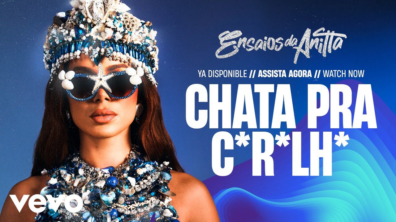 Anitta - Chata Pra Caralho (Lyric Video)