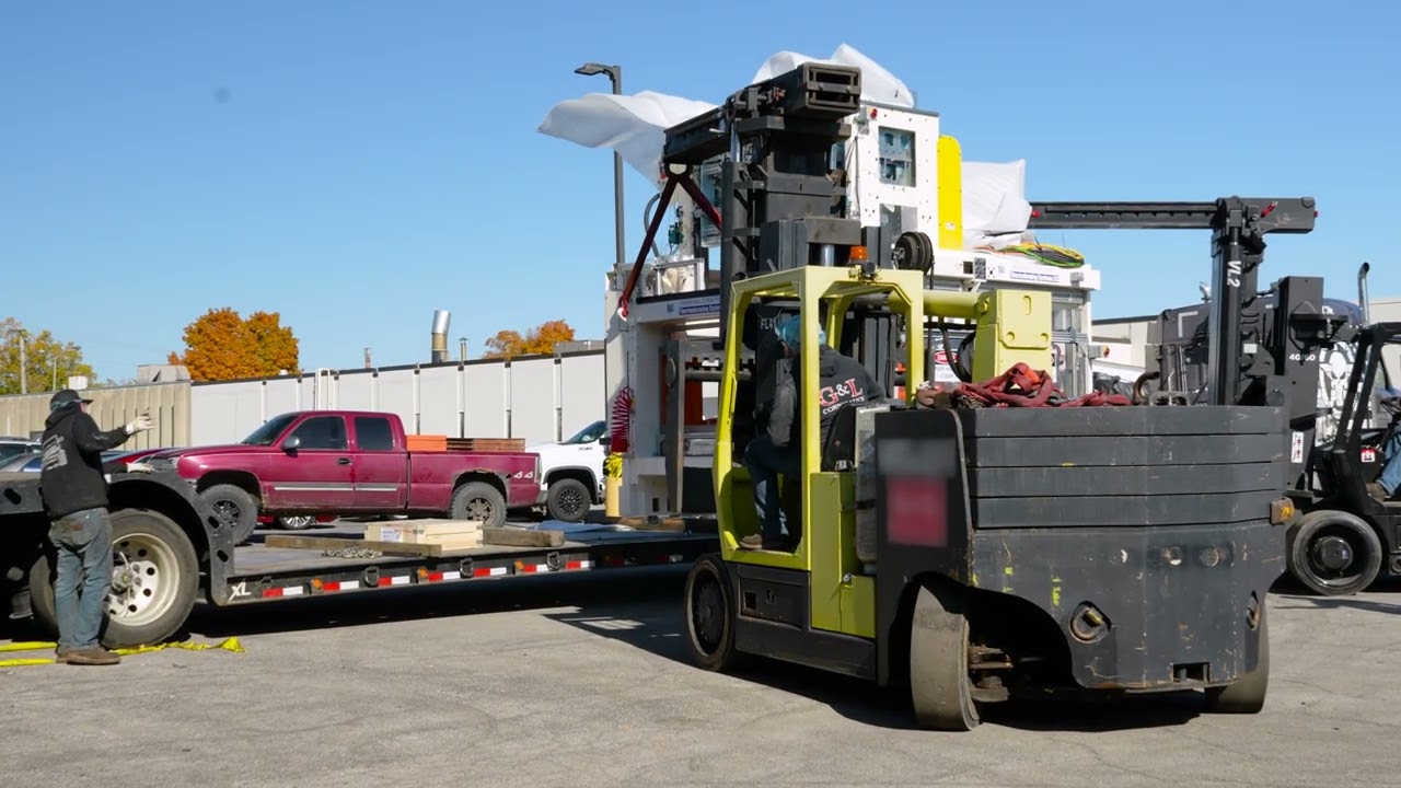 Buchanan Coordinates the Delivery of a Trim Press from Connecticut to Indiana