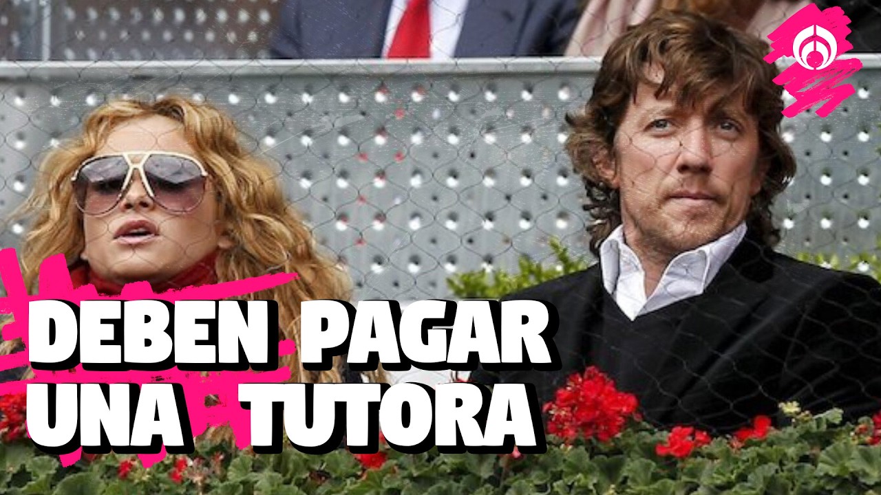 Tribunal ordena a Paulina Rubio y Colate pagar tutora