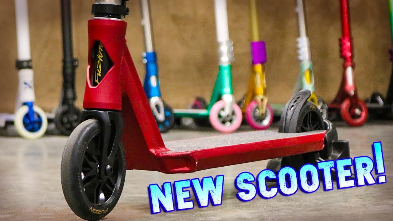 BUILDING MY NEW CUSTOM PRO SCOOTER