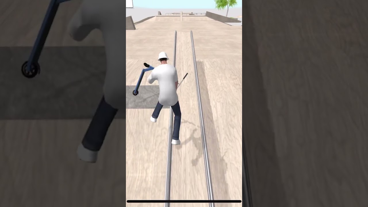 Crazy scoot space tricks 🔥