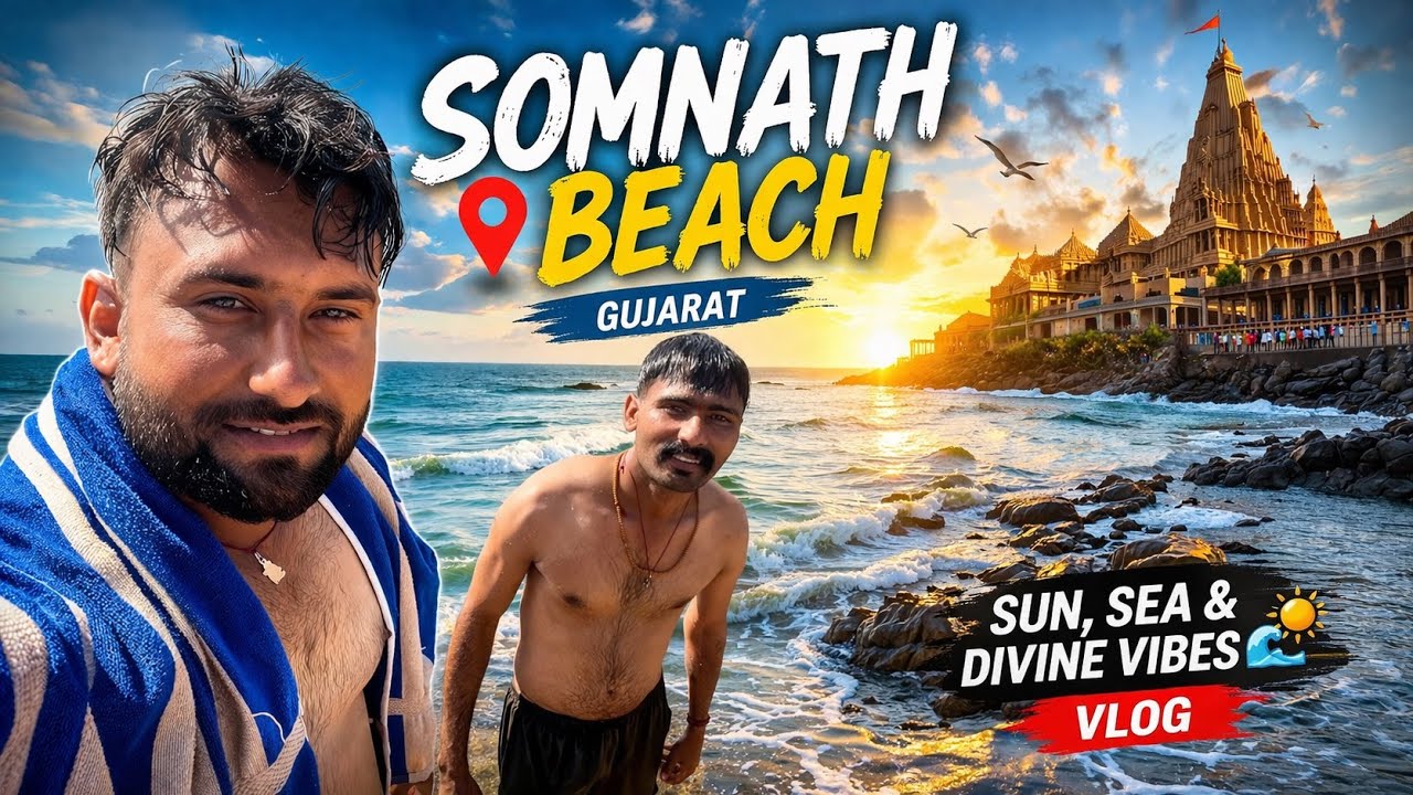 Ram mandir Somnath | free khana Somnath | Somnath beach