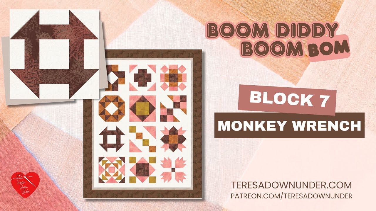Monkey wrench - blok lipcowy - Boom Diddy Boom BOM