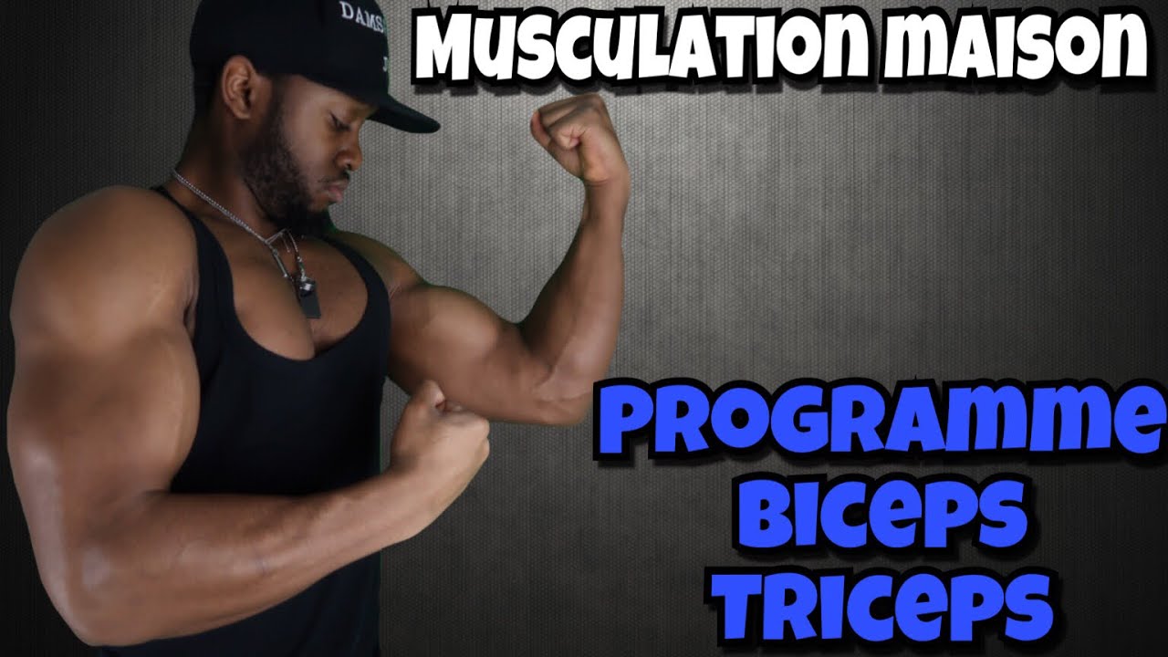 MUSCULATION MAISON // PROGRAMME BICEPS TRICEPS