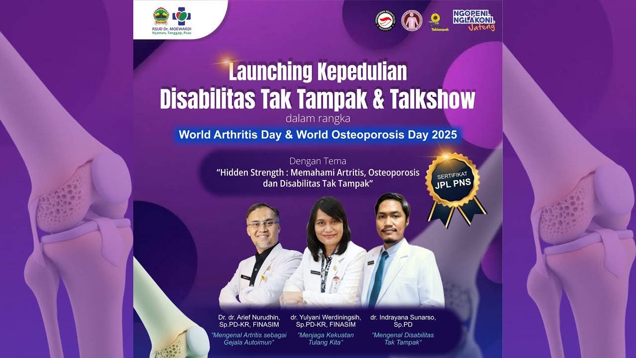 Talkshow World Arthritis Day & World Osteoporosis Day