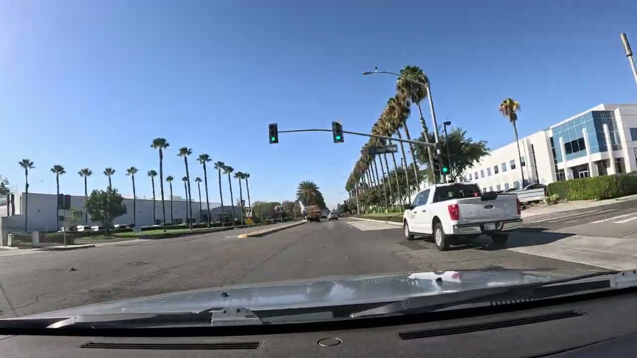 Anaheim, Ca. Driving through La Palma Ave. from Yorba Linda Blvd to Kraemer Blvd. November 2024