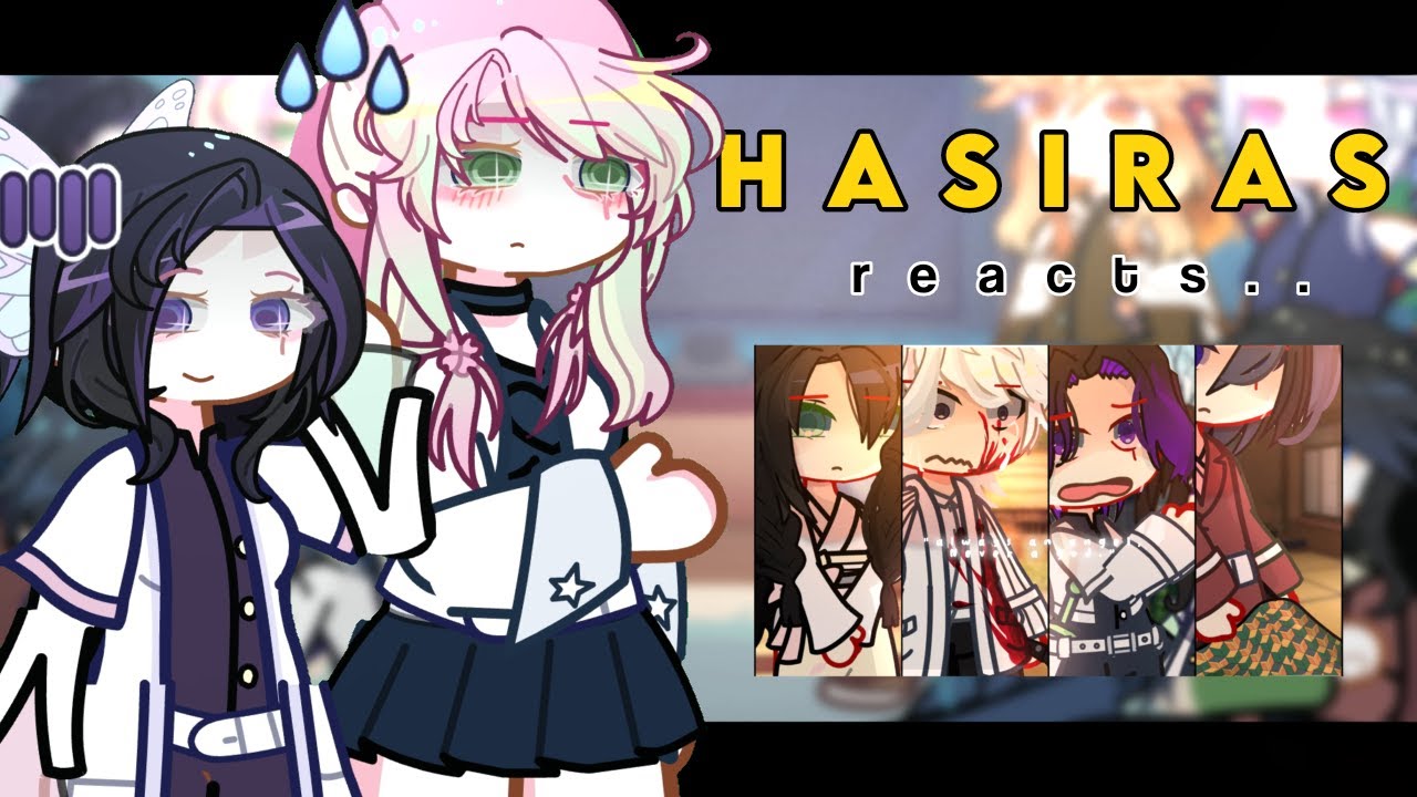 hashiras REACT to my popular vids | kny | Demon slayer | fluff & angst | giyushino, nezuzen, tankana