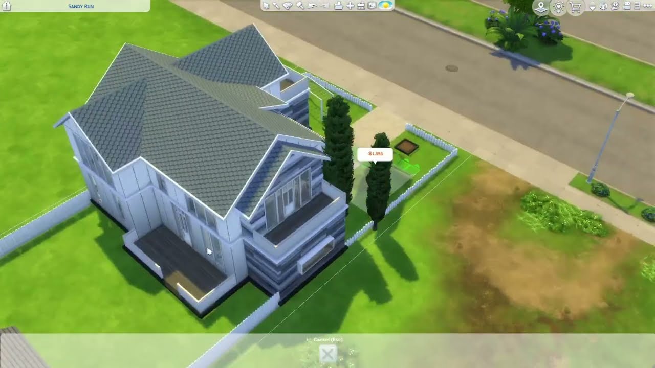 sims 4 speedbuild large family home