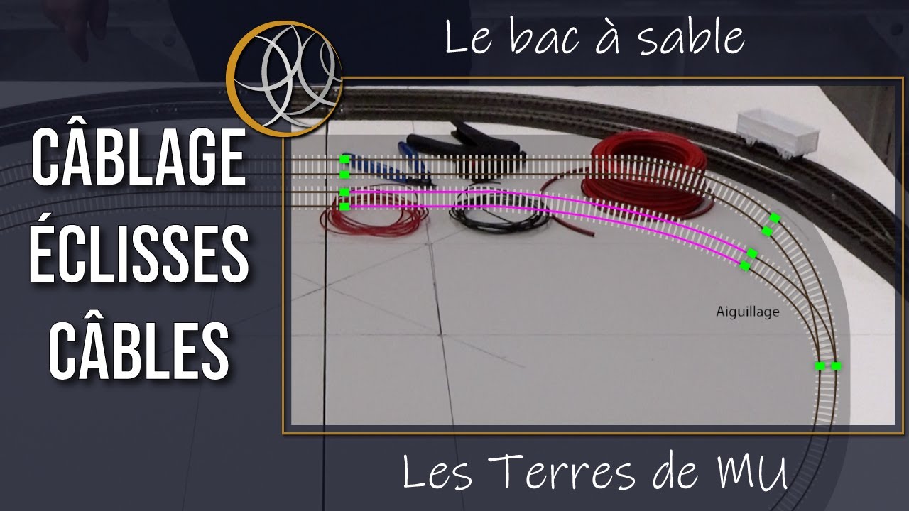 Position des droppers et éclisses isolantes - Câblage - Réseau d'essai - Les Terres de MU #8-2
