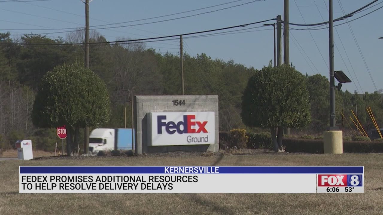 FedEx promises more resources to help resolve delivery delays in Triad