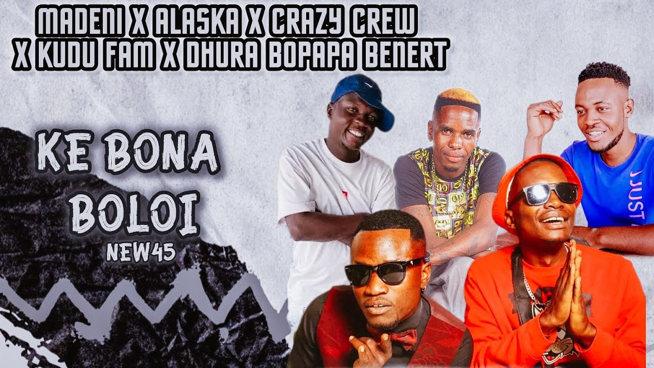 KE BONA BOLOi [ NEW45 ]  MADENI x ALASKA x Crazy Crew x KUDU FAM x Dhura Bopapa benert