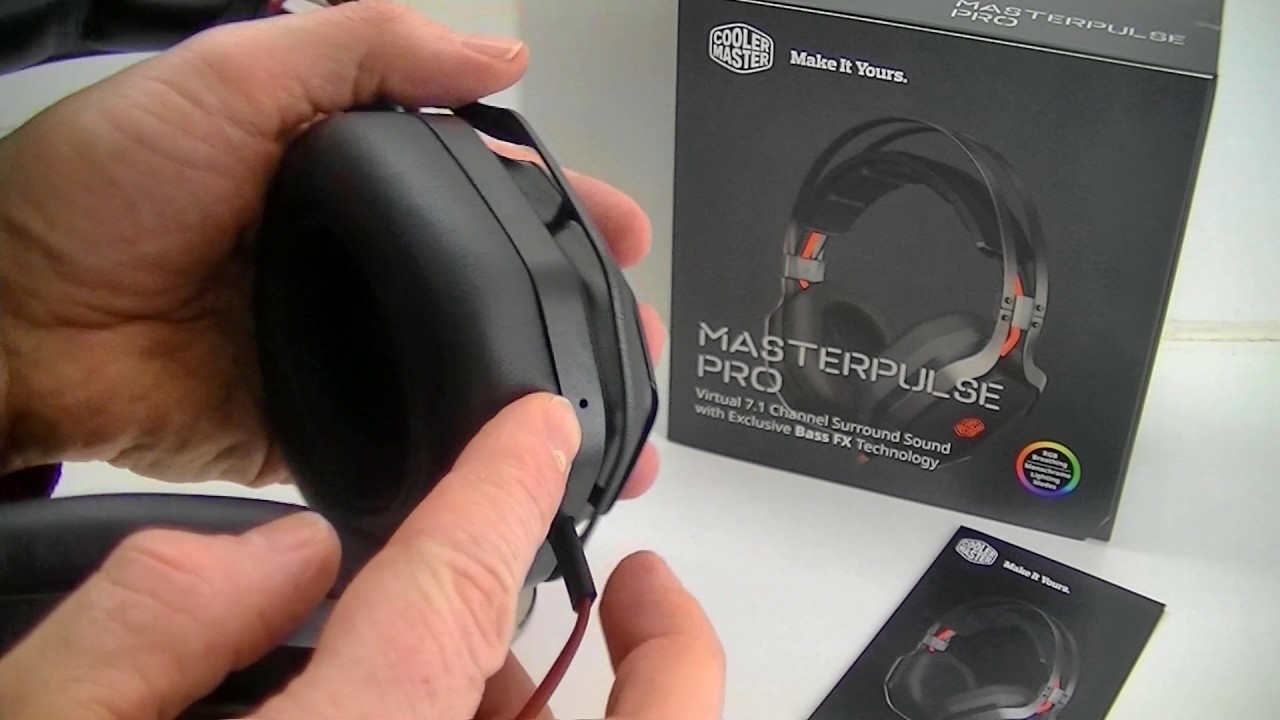 [Cowcot TV] Pr&eacute;sentation casque Cooler Master Masterpulse Pro