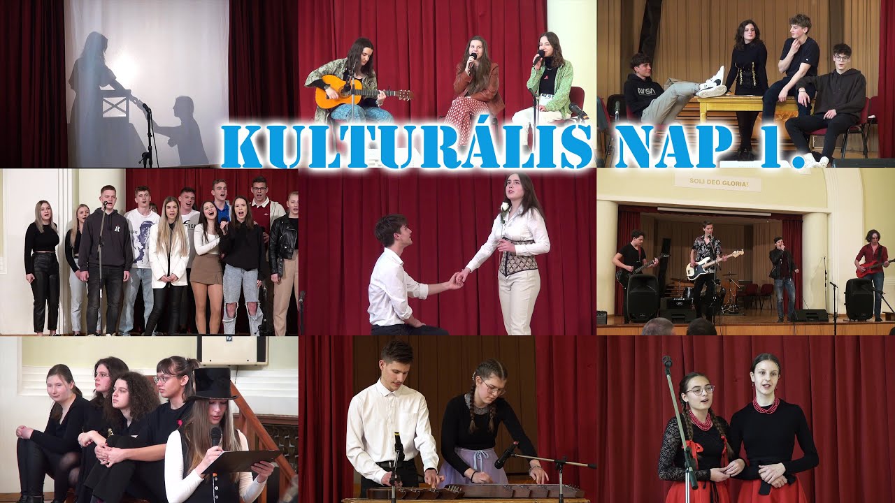 2023.03.23. Kulturális nap teljes műsora: a díszteremben fellépők, Kecskeméti Református Gimnázium