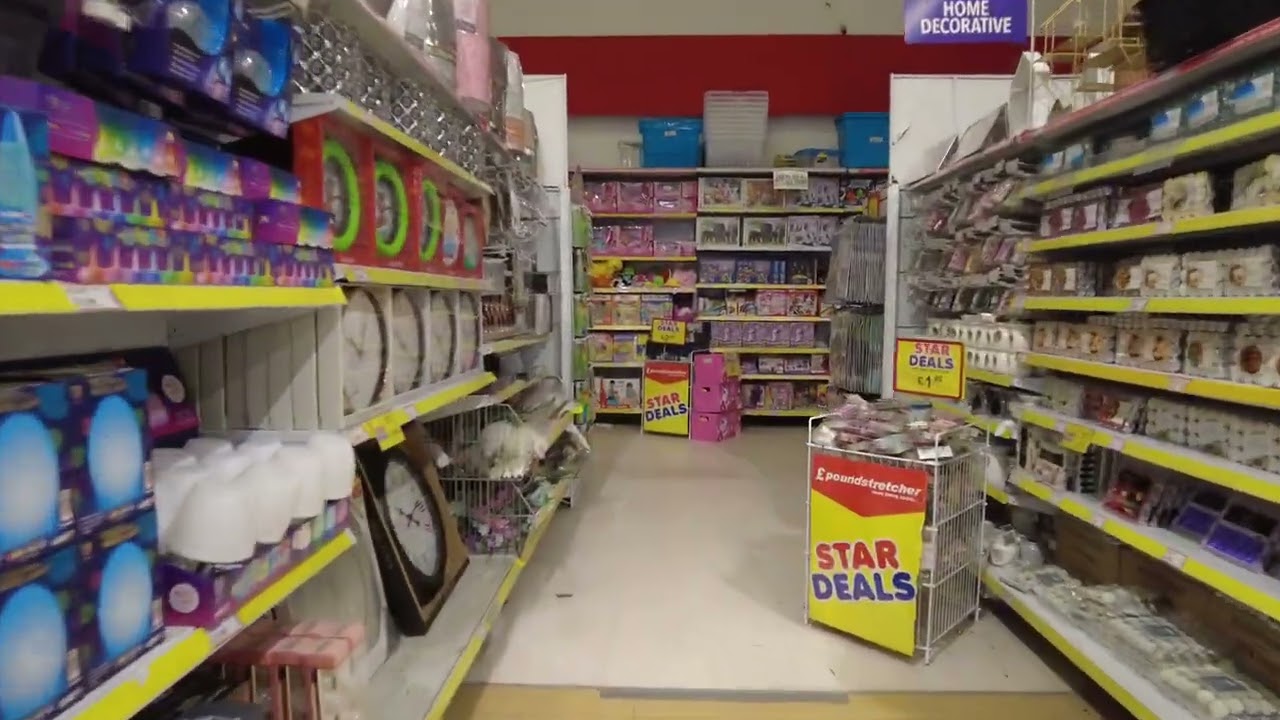 🔴 Poundstretcher Bargain Supermarket  Walk-around