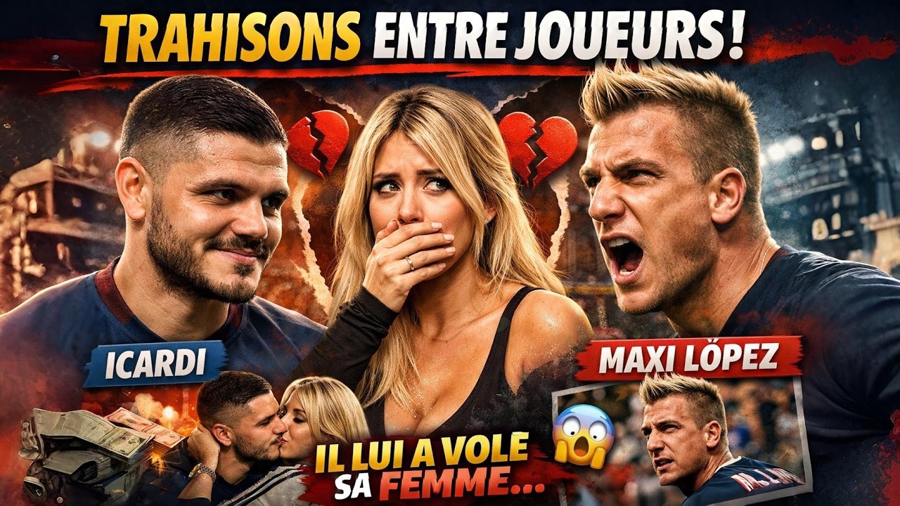 Le scandale qui a secoué l’Argentine :Icardi a volé la femme de son ami…