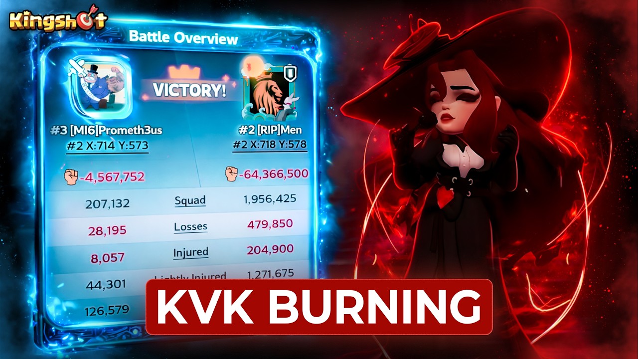 Burning down Kingdom 12 for 30 minutes in Kingshot