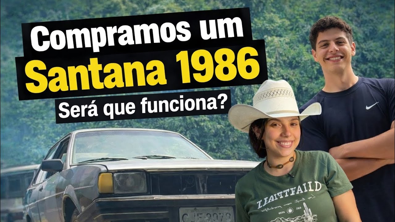 COMPRAMOS UM SANTANA 1986? VALEU A PENA?