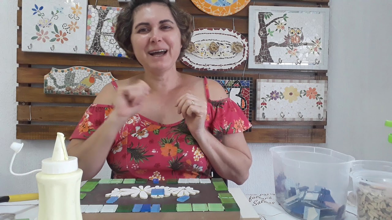 Mosaico: COMO USAR PASTILHAS COMO BORDAS .