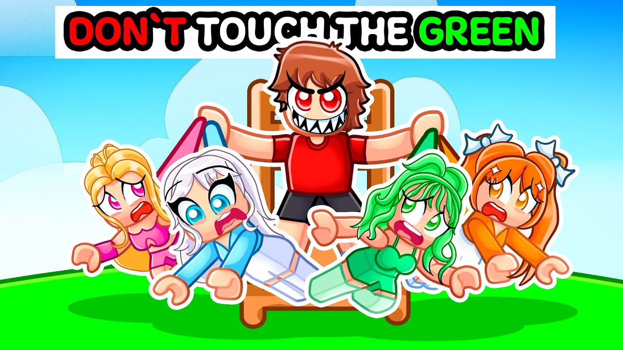 Roblox Can’t Touch The Color With MY CRAZY FAN GIRLS...