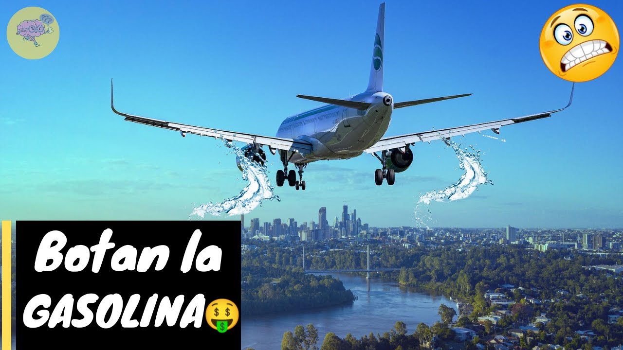 ✈️&iquest;Por que los AVIONES BOTAN el COMBUSTIBLE antes de ATERRIZAR?🛢️ \\ INTERESANTV